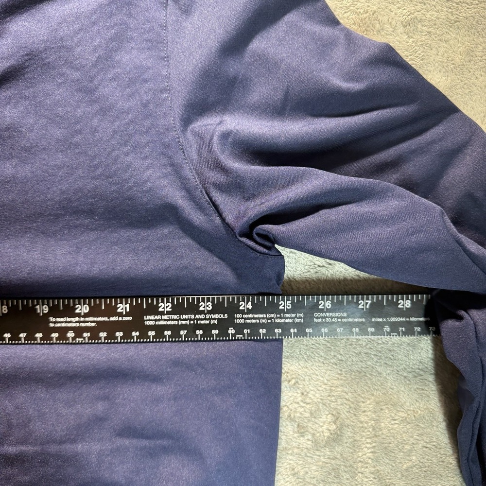 Straight Down Patton Golf Jacket Mens Size XXL Blue White Athletic Full Zip - Picture 11 of 12